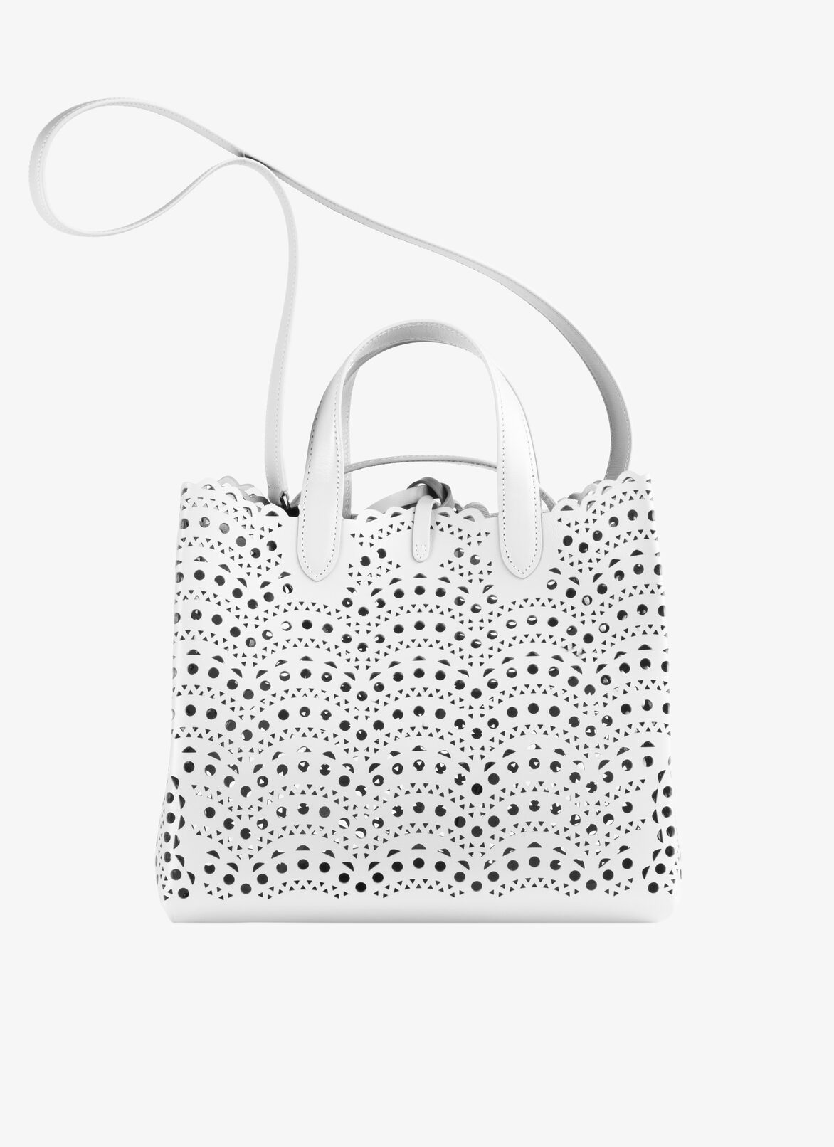 Frida 24 Tote Bag ALAÏA WHITE FRIDA 24 TOTE BAG